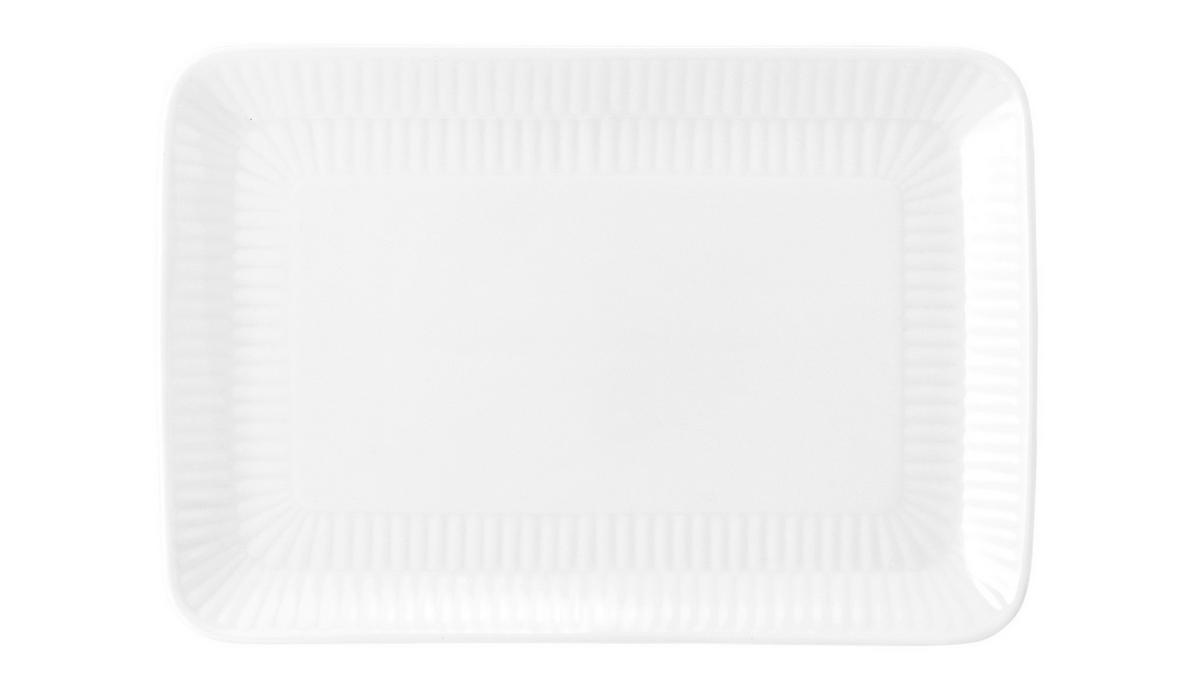 TANJIR ZA SERVIRANJE   18/12/1,8 cm         - bela, Osnovno, keramika (18/12/1,8cm) - Seltmann Weiden