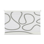 PLISSEE  - Taupe/Weiß, Design, Textil (60/130cm) - Homeware