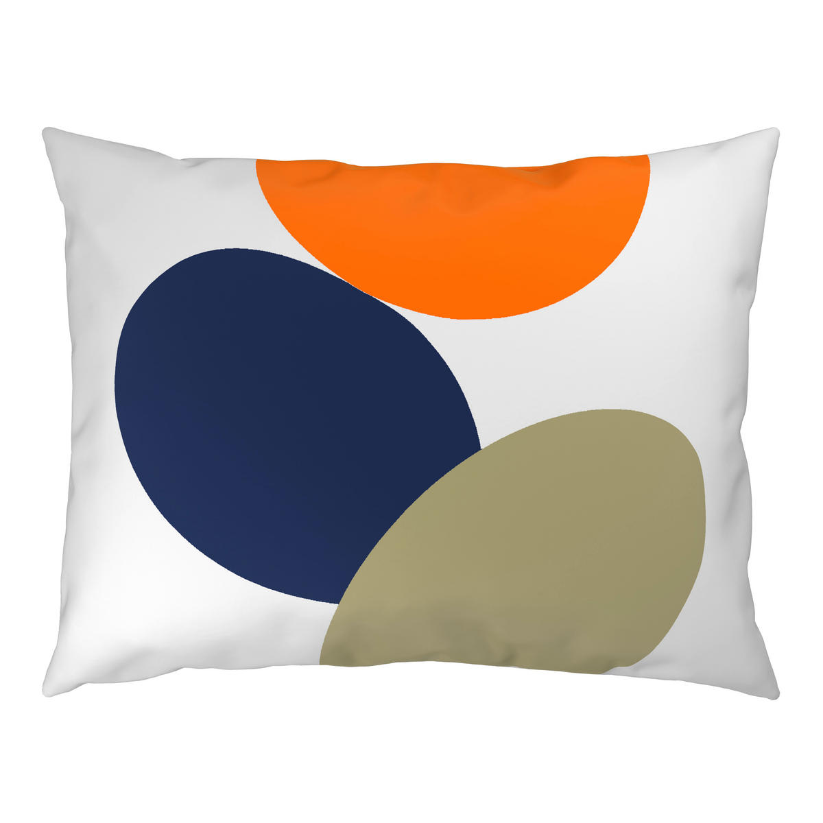 BETTWÄSCHE Satin 140/200 cm  - Salbeigrün/Orange, Design, Textil (140/200cm) - Novel