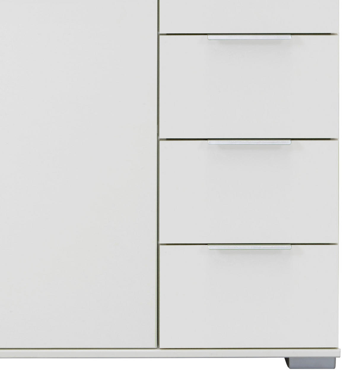 KOMMODE 81/83/41 cm  in  - Silberfarben, Konventionell, Holzwerkstoff (81/83/41cm) - MID.YOU