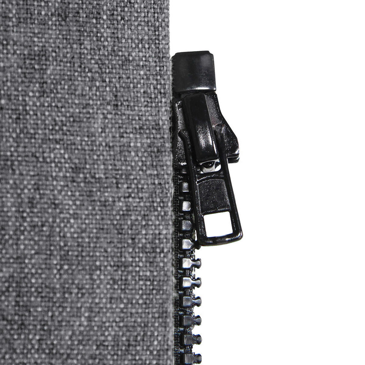 MELLANVÄGG  i metall, plast, textil  mörkgrå  - mörkgrå, Basics, metall/textil (60/177/3cm) - MID.YOU