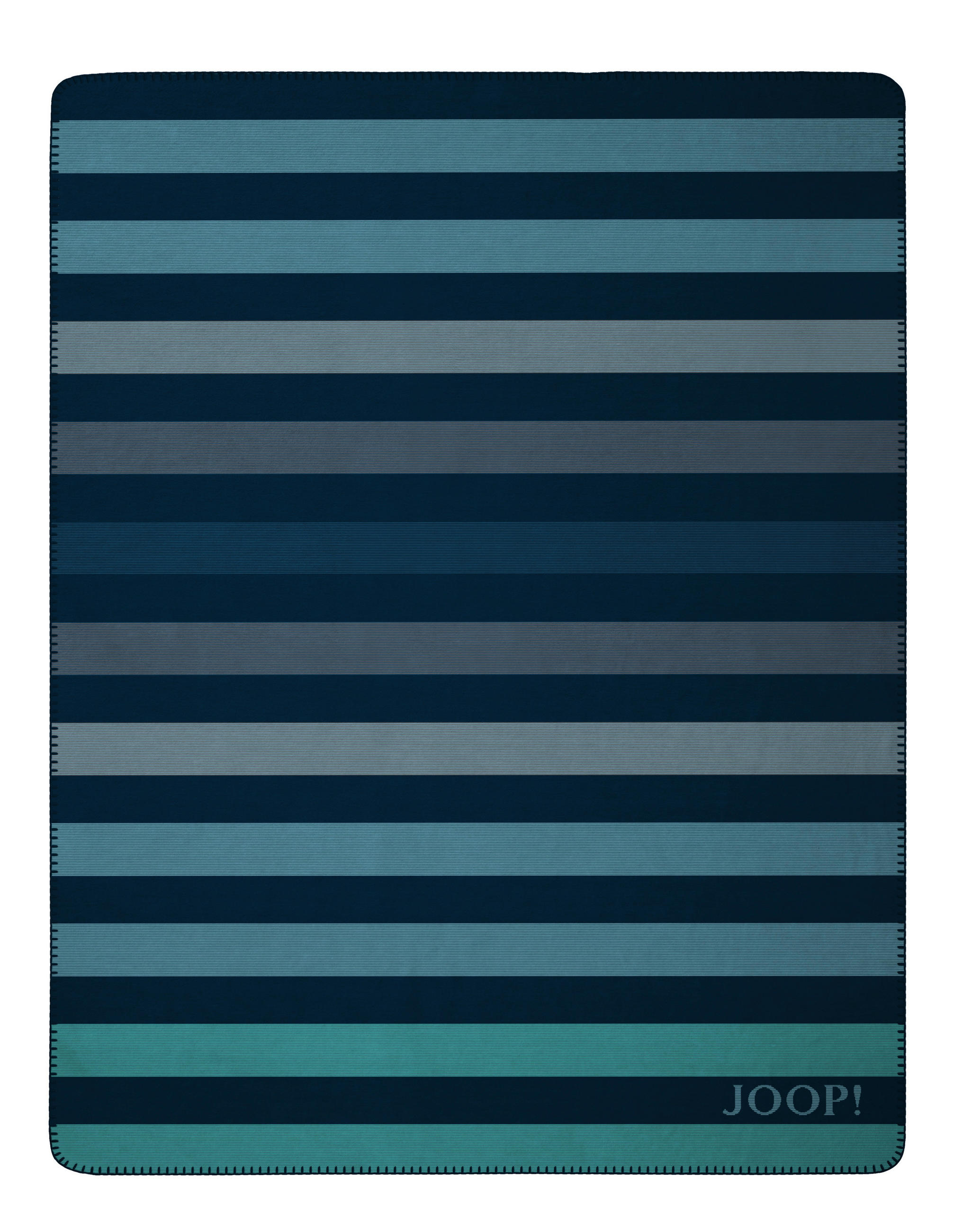 Thumbnail - Joop! Decke Tone, Blau, Textil, Uni, 150x200 cm, Made in Germany, Oeko-Tex® Standard 100, Kettelrand, pflegeleicht, Wohn...