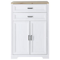 KOMMODE  in 86/127/38 cm  - Eiche Artisan/Pinienfarben, KONVENTIONELL, Holzwerkstoff/Metall (86/127/38cm) - Carryhome