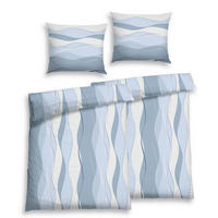 BETTWÄSCHE 4-teilig Flanell 140/200 cm  - Blau, Basics, Textil (140/200cm) - Florella