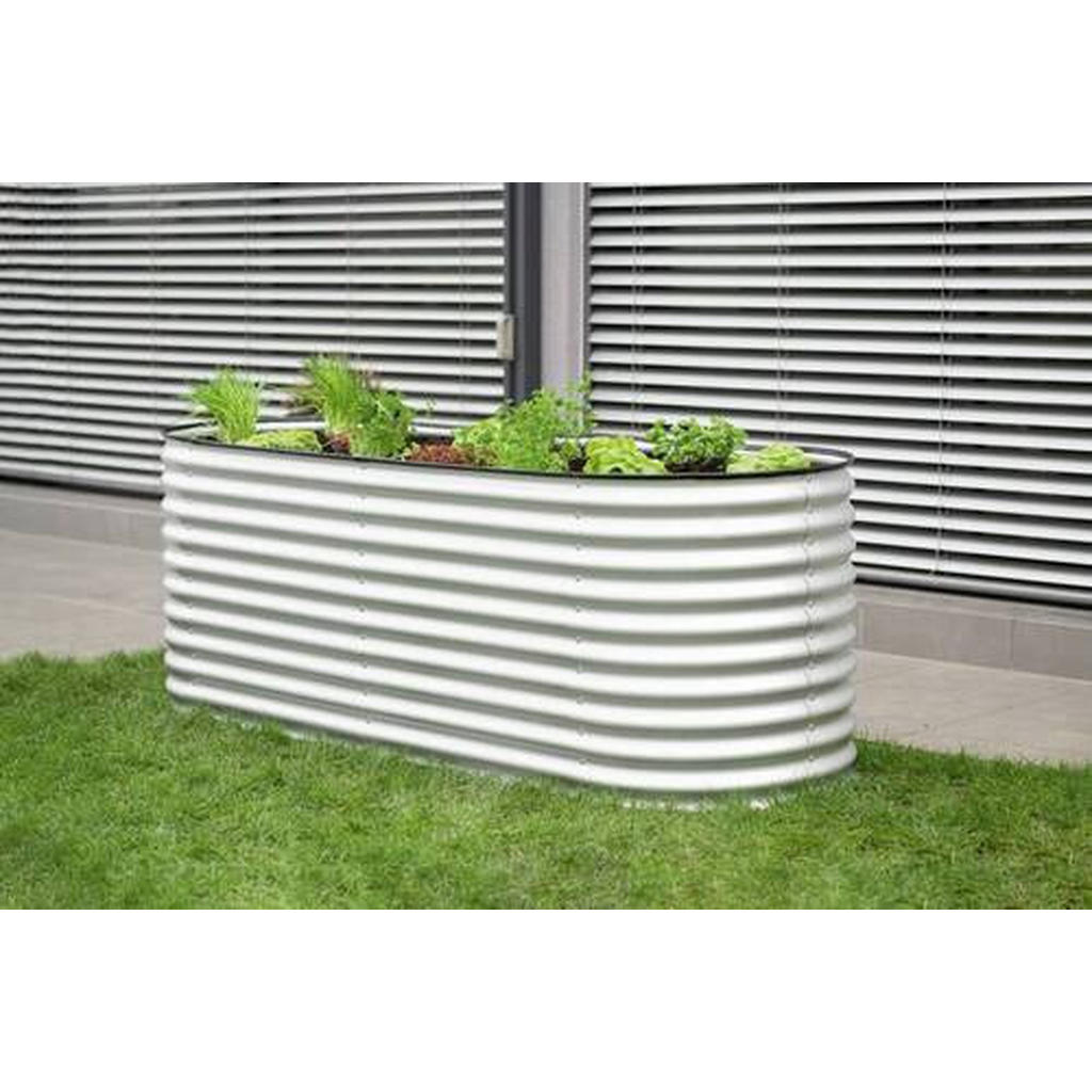 Thumbnail - Ambia Garden Hochbeet, Silber, Metall, 1570 L, 240x82x80 cm, Gartenzubehör, Hochbeete