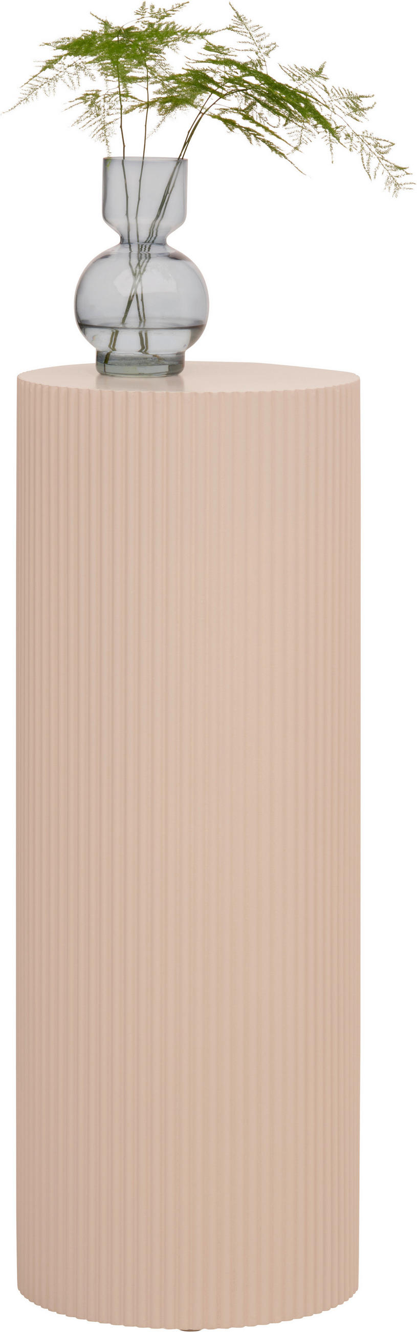 BLUMENSÄULE Holzwerkstoff  - Naturfarben, Trend, Holzwerkstoff (30/80/30cm) - Xora