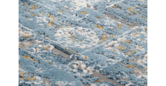 LÄUFER 80/200 cm Toulon Blau, Grau  - Blau/Grau, Design, Textil (80/200cm) - Dieter Knoll