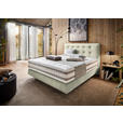 BOXSPRINGBETT 180/200 cm  in Ecru  - Ecru, KONVENTIONELL, Holz/Textil (180/200cm) - Dieter Knoll