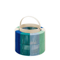 LATERNE - Multicolor, Basics, Glas/Textil (19/16cm)