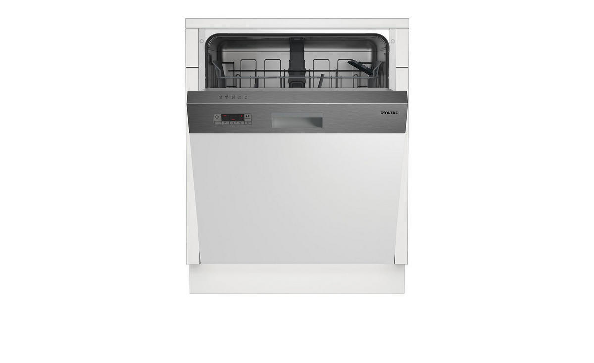 KÜCHENBLOCK 290 cm   in Graphitfarben, Grau  - Edelstahlfarben/Graphitfarben, KONVENTIONELL, Holzwerkstoff/Metall (290cm) - Xora