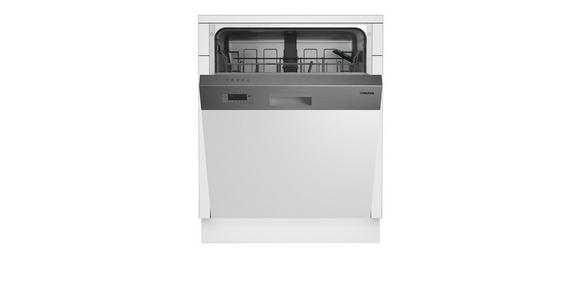 KÜCHENBLOCK 290 cm in Graphitfarben, Grau - Edelstahlfarben/Graphitfarben, KONVENTIONELL, Holzwerkstoff/Metall (290cm) - Xora