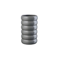 VAZA 21 cm  keramika  - siva/visoki sijaj, Basics, keramika (10/21cm) - ASA