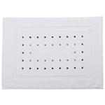 BADEMATTE Weiß 50/70 cm  - Weiß, Design, Textil (50/70cm) - Esposa