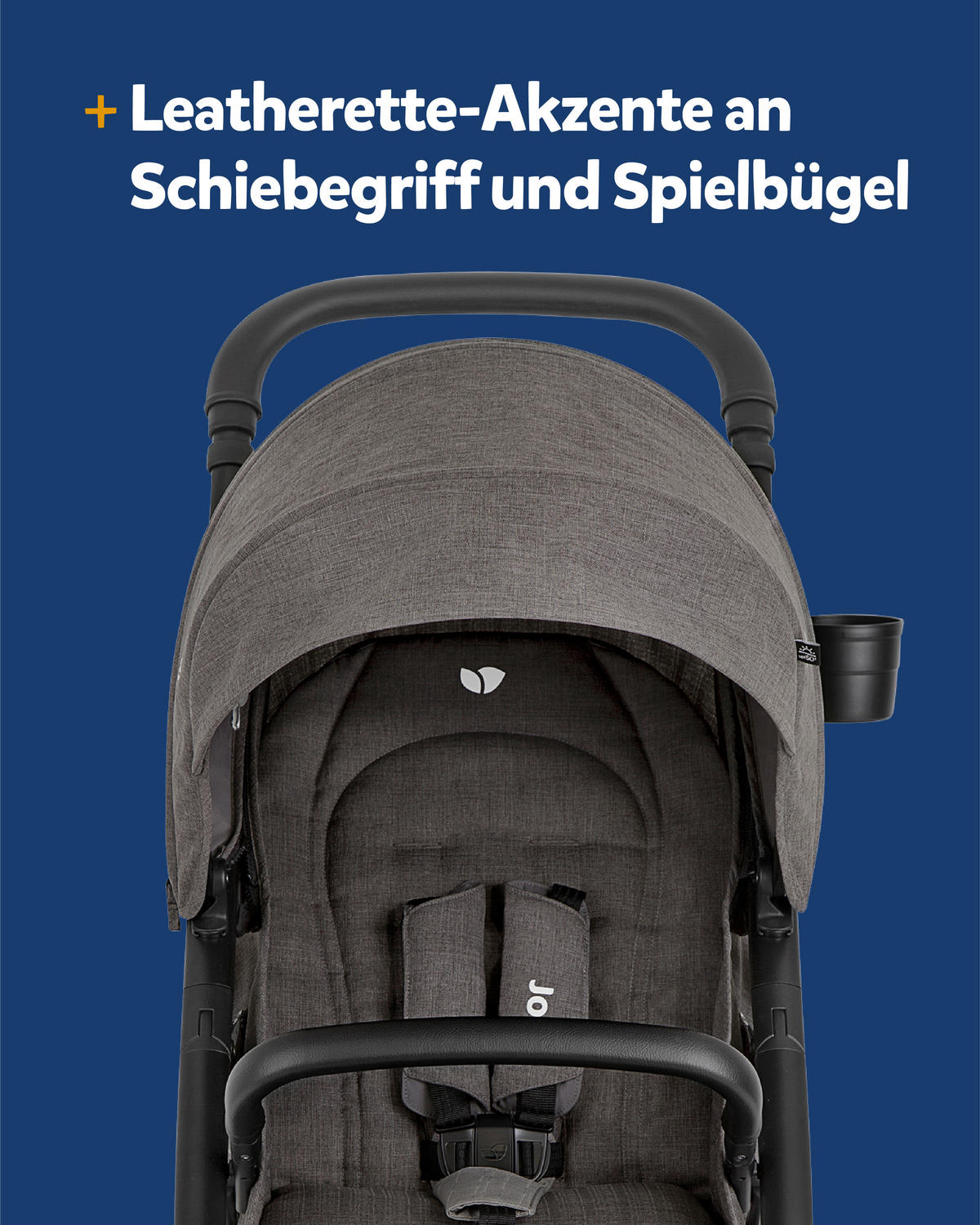 BUGGY Mytrax Pro  - Schwarz/Grau, Basics, Textil/Metall (59/102,5/91cm) - Joie