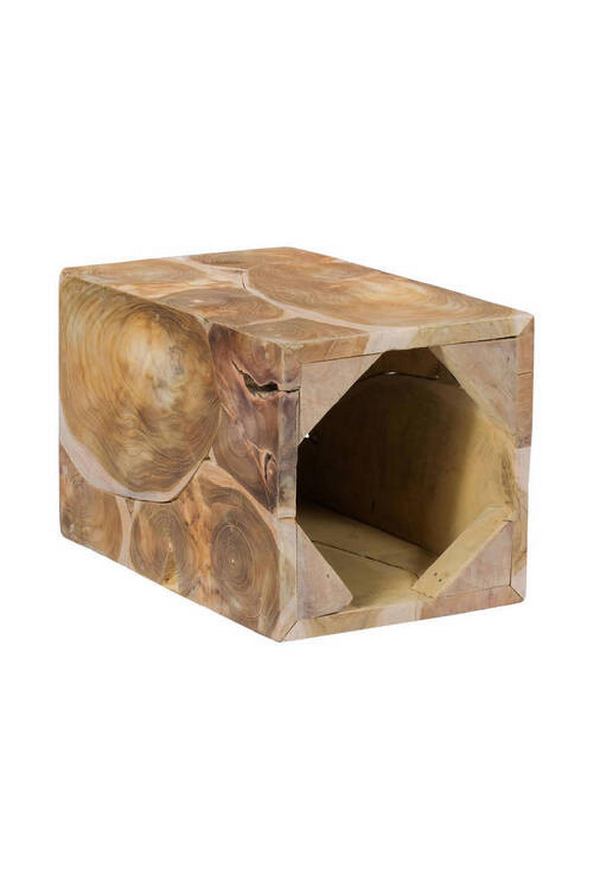 SIDOBORD i trä 30/30/45 cm  - naturfärgad, Natur, trä (30/30/45cm) - Kayoom