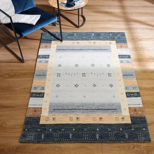 ORIENTTEPPICH 60/90 cm Baba Jan Silberfarben  - Silberfarben, KONVENTIONELL, Textil (60/90cm) - Cazaris