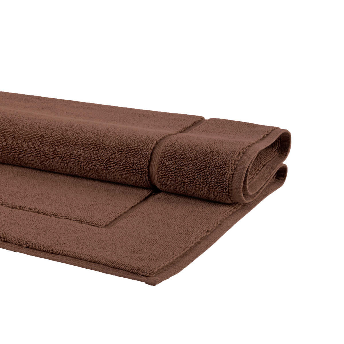 BADEMATTE Braun 70/120 cm  - Braun, Basics, Kunststoff/Textil (70/120cm) - Aquanova
