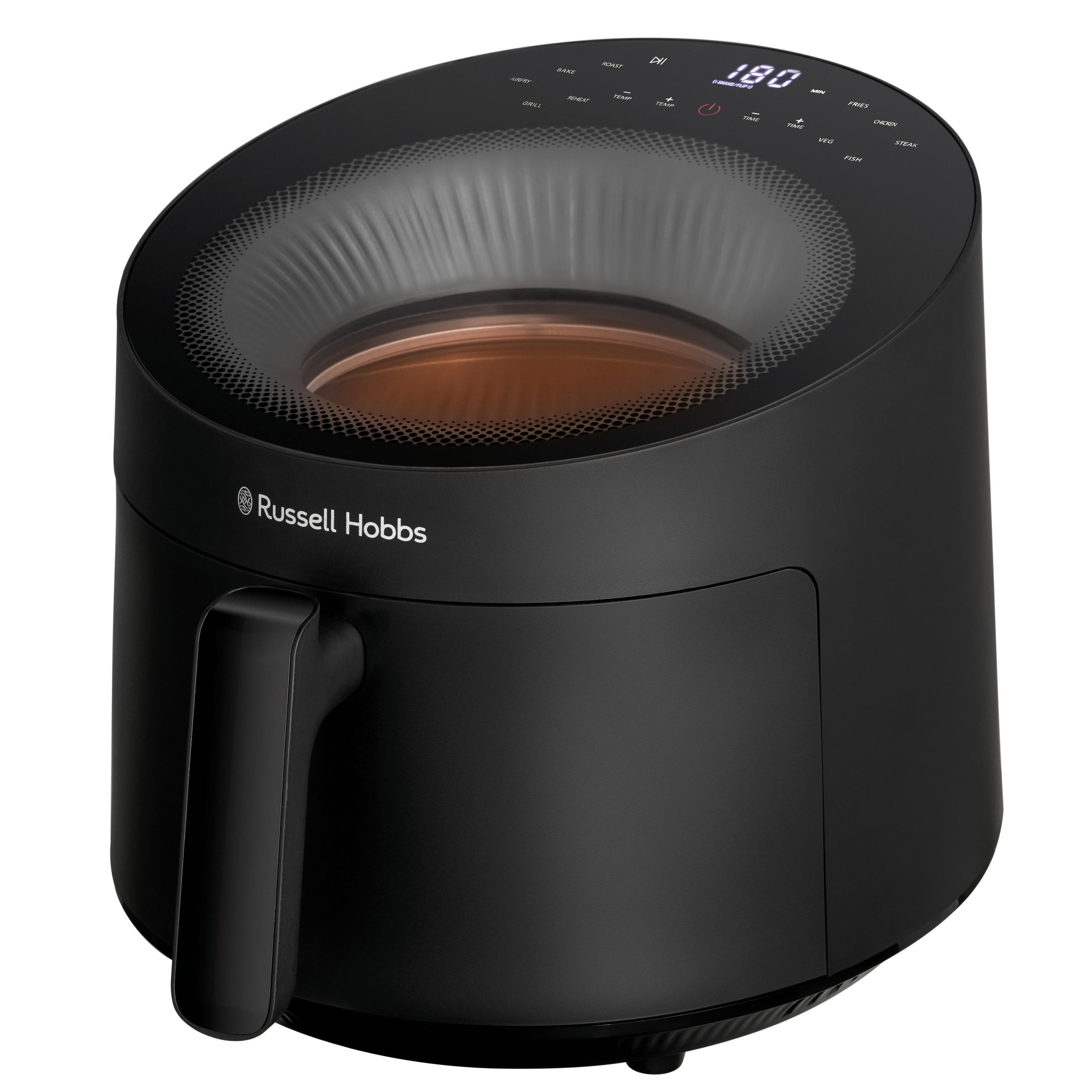 HEIßLUFTFRITTEUSE  - Schwarz, Basics, Kunststoff (30/28/45cm) - Russell Hobbs