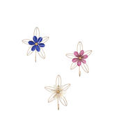 WANDGARDEROBE  in Goldfarben, Multicolor  - Goldfarben/Multicolor, Design, Metall (6/21/27cm) - MID.YOU