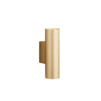 WANDLEUCHTE Argon Mitos Plus 18/8.5/5.5 cm  - Goldfarben, Design, Metall (18/8.5/5.5cm)