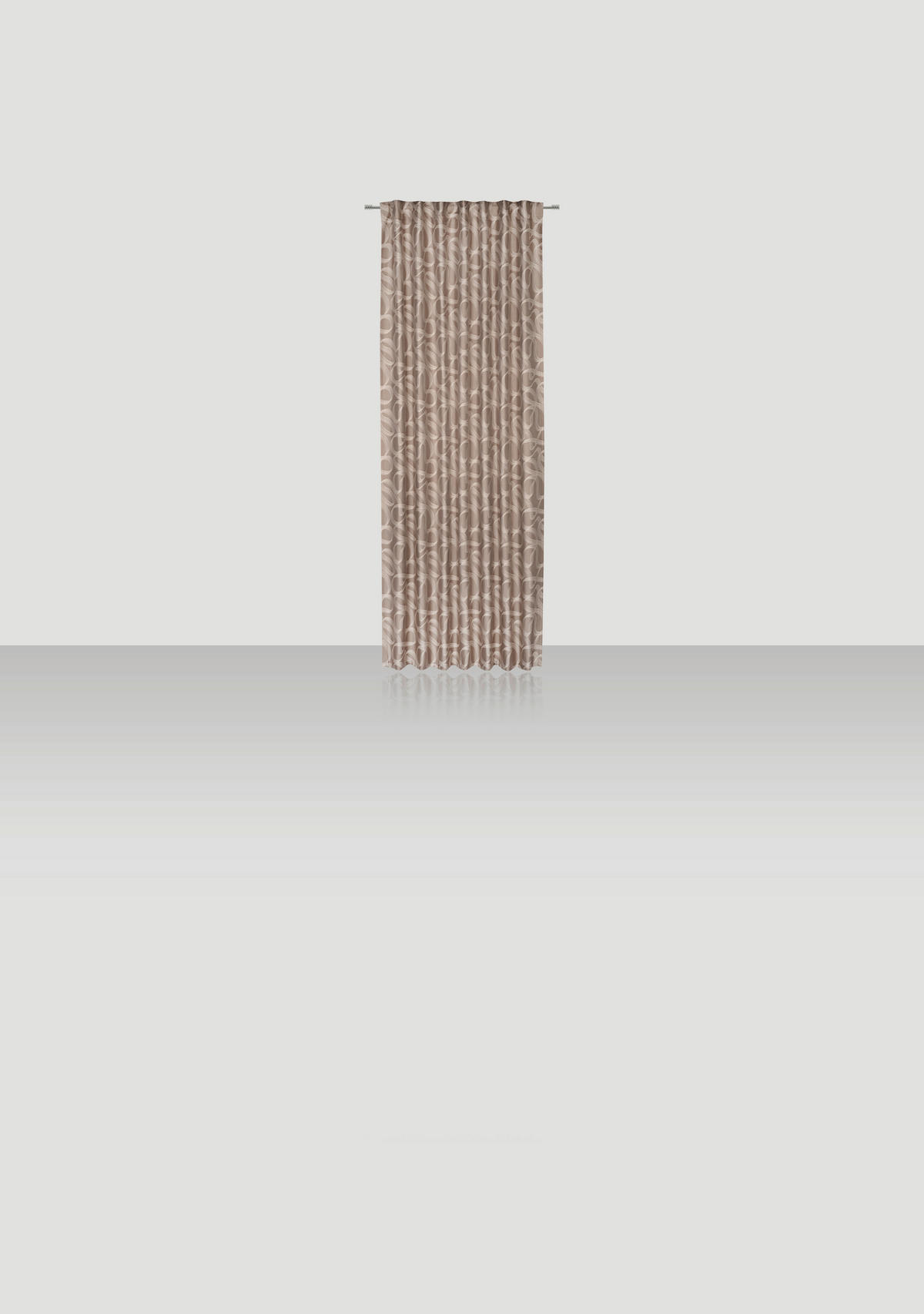 FERTIGVORHANG blickdicht  - Beige, KONVENTIONELL, Textil (140/255cm) - Novel