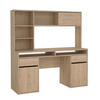 SCHREIBTISCH 149/48,2/156,2 cm  in Eichefarben  - Eichefarben, MODERN, Holzwerkstoff (149/48,2/156,2cm) - MID.YOU