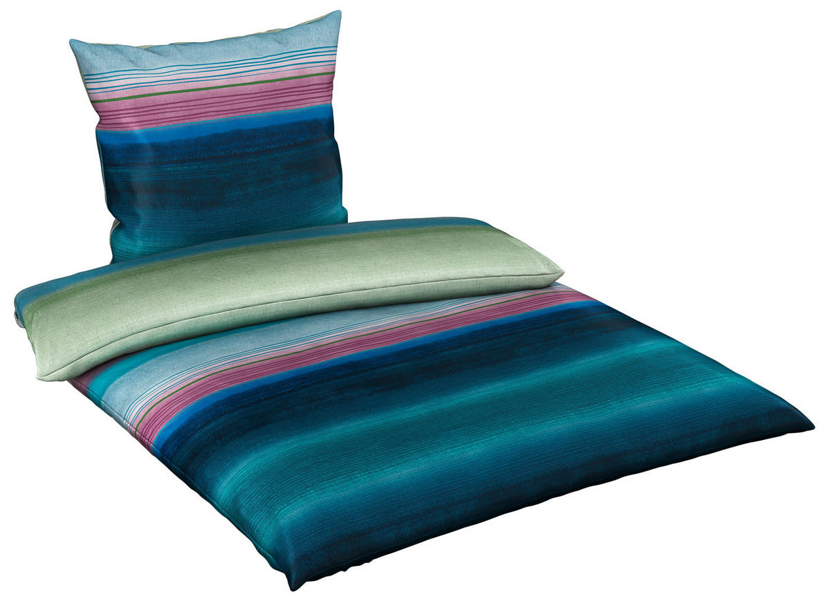 BETTWÄSCHE Satin 135/200 cm  - Multicolor, Textil (135/200cm) - Bio:Vio