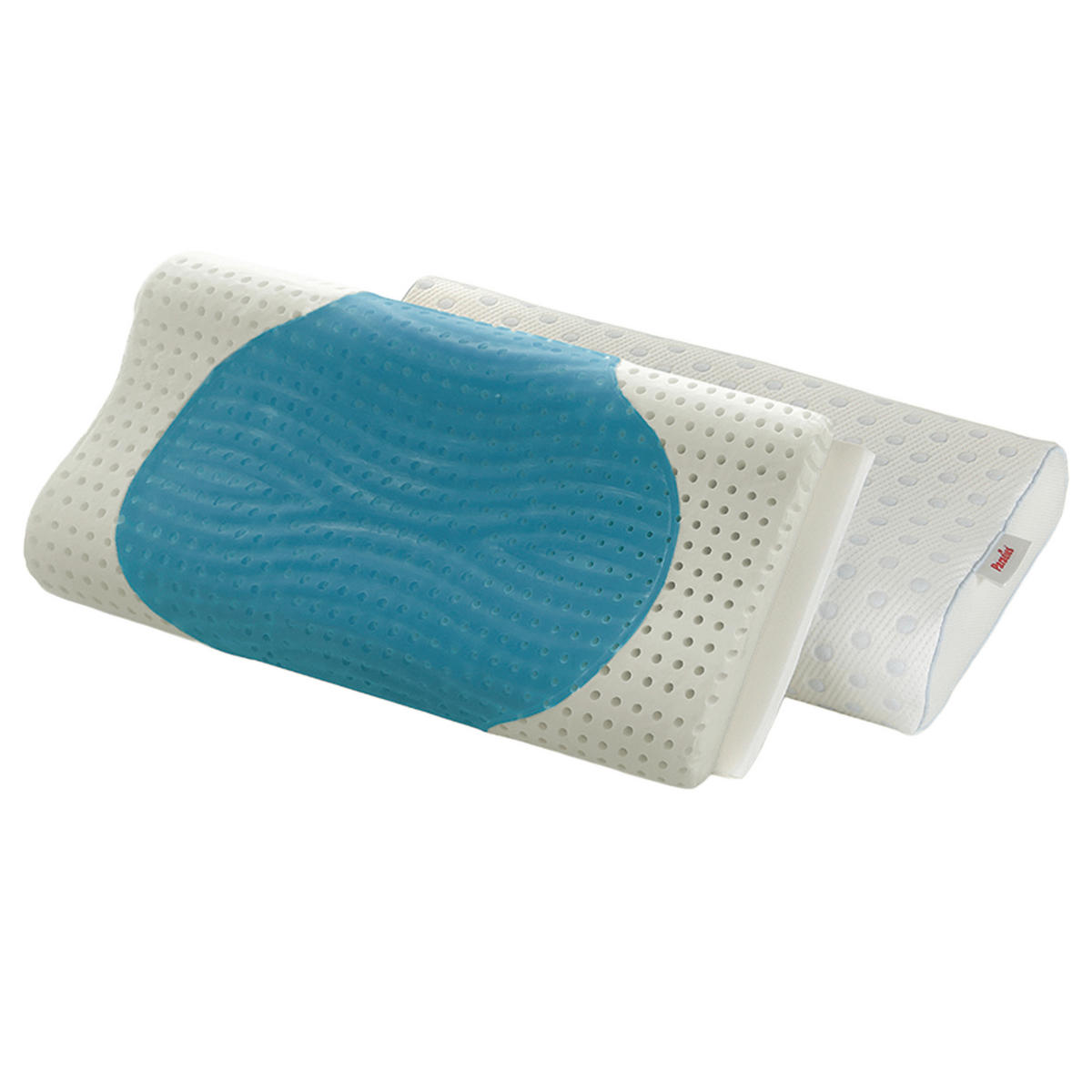 NACKENKISSEN 33/65 cm FLEXOGEL HARMONY  - Weiß, Basics, Textil (33/65cm) - Paradies