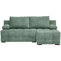Freisteller von home24 ECKSOFA Dunkelgrün Chenille.