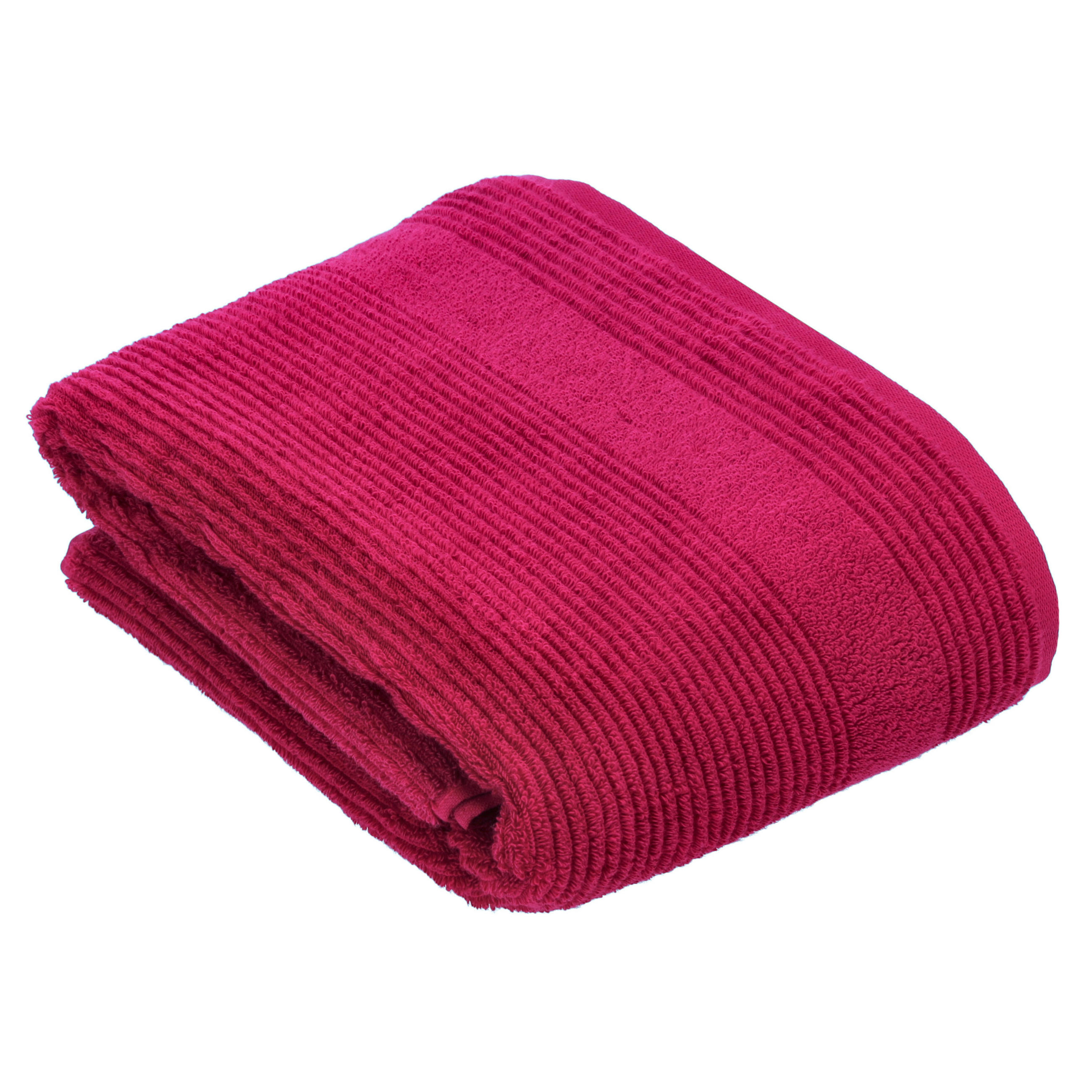 BADETUCH Tomorrow Rot 100/150 cm  - Rot, Basics, Textil (100/150cm) - Vossen