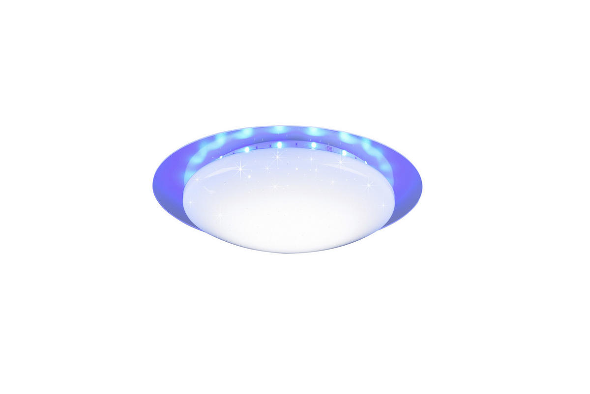 LED-DECKENLEUCHTE  35/8,7 cm    - Klar/Weiss, Basics, Kunststoff (35/8,7cm)