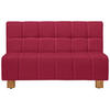 SCHLAFSOFA Flachgewebe Rot  - Rot/Naturfarben, Design, Holz/Textil (145/92/102cm) - Novel