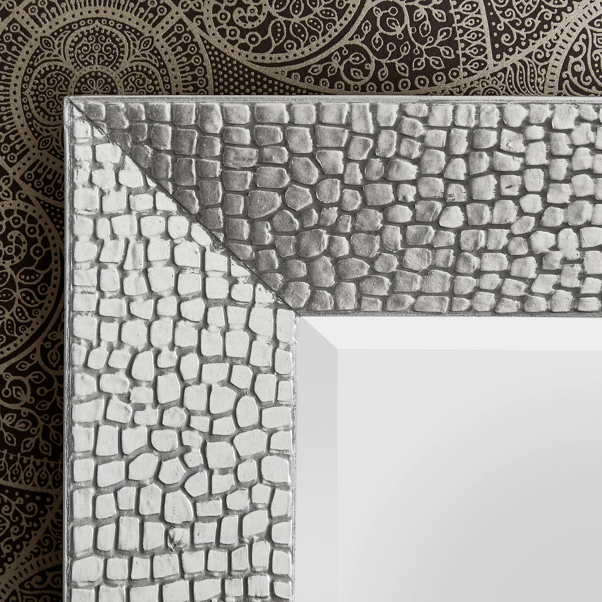 WANDSPIEGEL 80/180/4 cm    in rechteckig  - Silberfarben, Design, Glas/Holzwerkstoff (80/180/4cm) - Xora