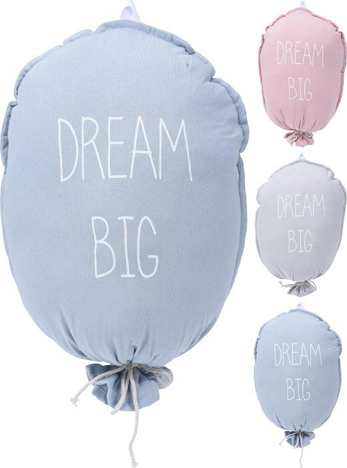 BARNKUDDE 26/39/13 cm  - blå/grå, Basics, textil (26/39/13cm)