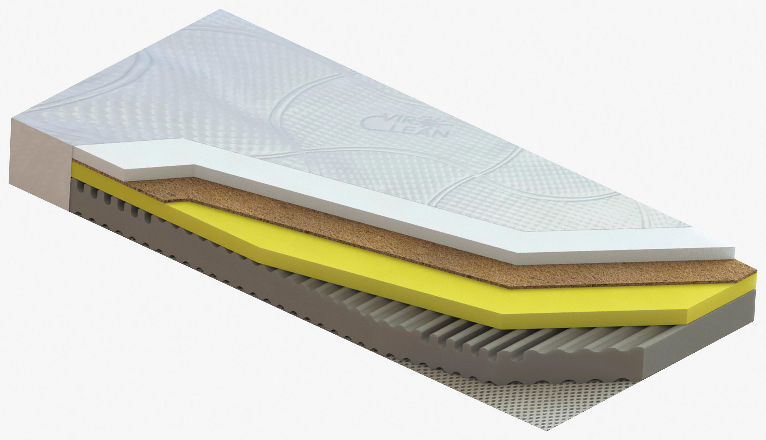 MATRAC 180/200 cm  - fehér, Basics, textil (180/200cm) - Novel