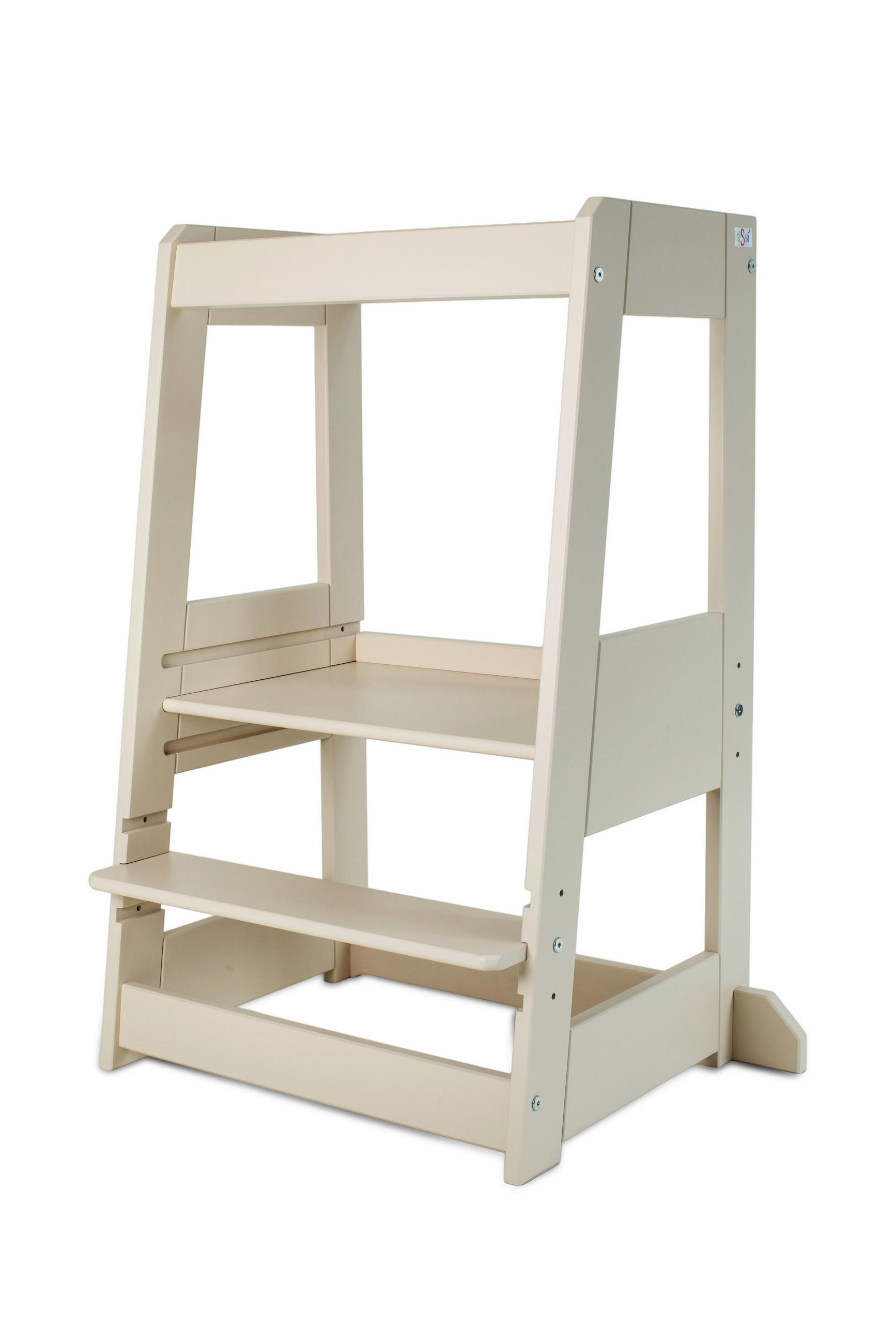 LERNTURM tiSsi® FELIX  - Creme, Basics, Holz (54/91/45cm) - tiSsi