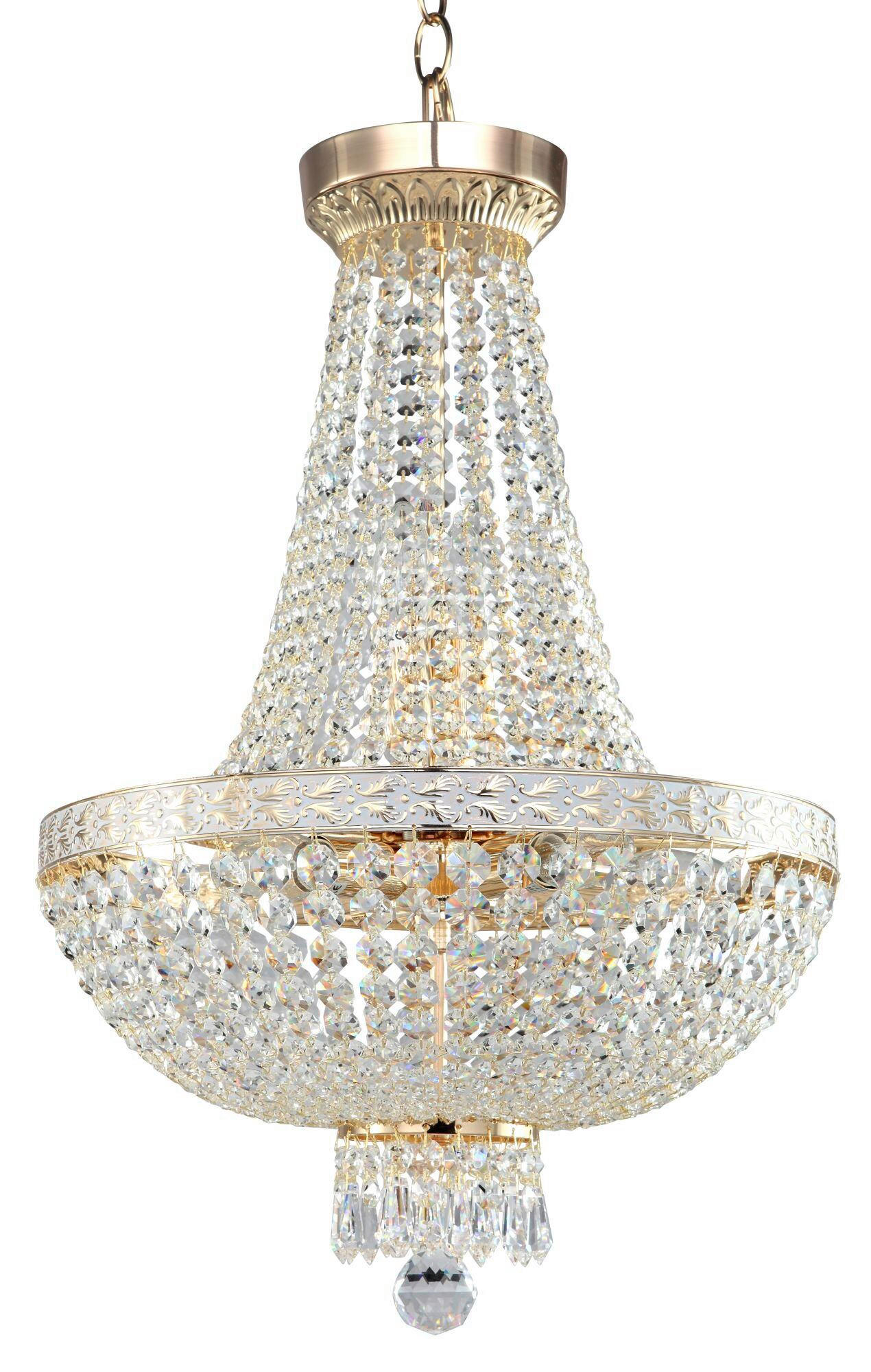 KRONLEUCHTER Royal Classic 40/61/40 cm  - Goldfarben, Trend, Metall (40/61/40cm) - MAYTONI