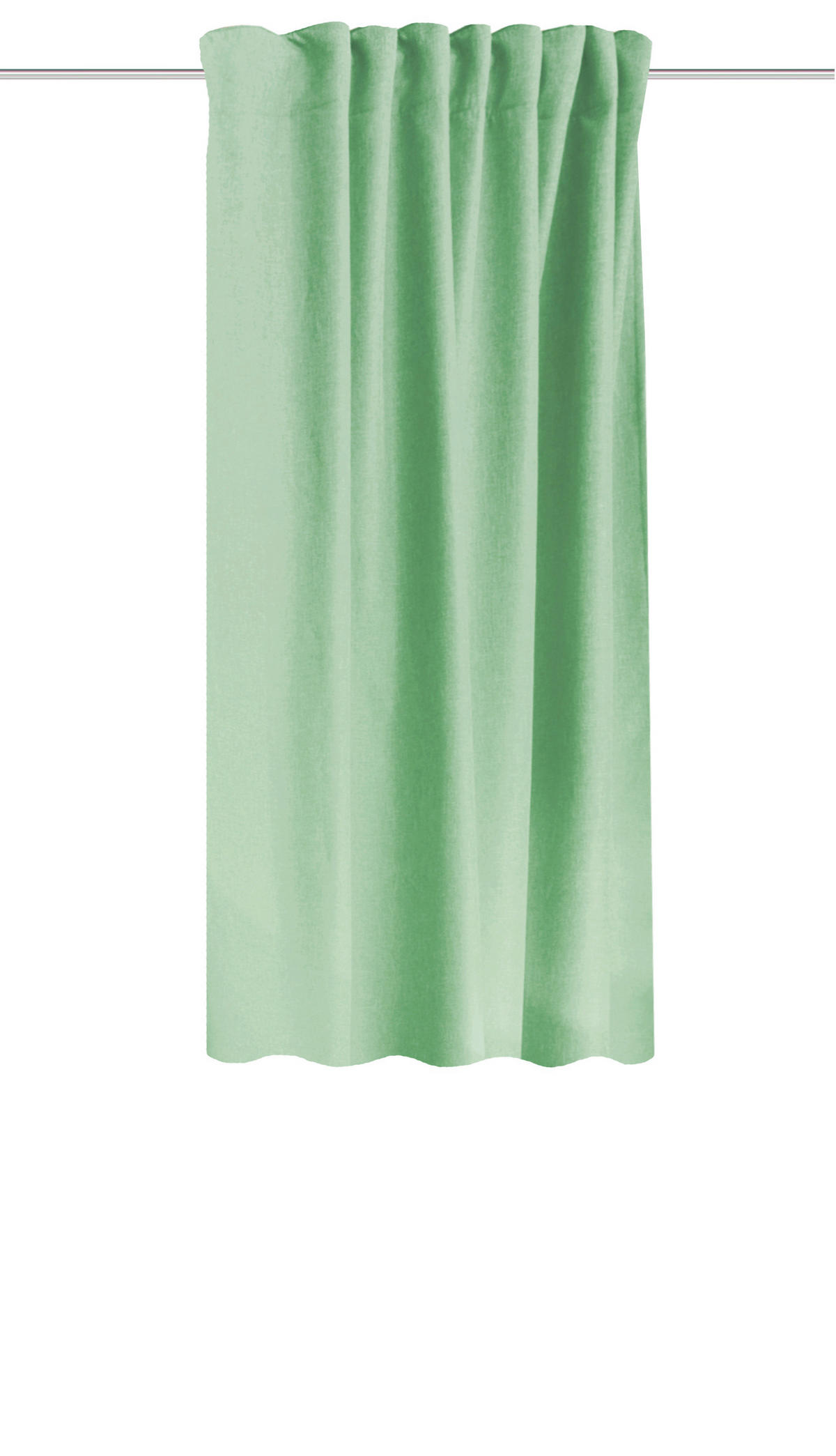 WÄRMESCHUTZVORHANG ESKIMO blickdicht 135/175 cm   - Mintgrün, Basics, Textil (135/175cm)