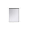 WANDSPIEGEL 34/45/1,5 cm    in rechteckig  - Grau, Trend, Glas/Kunststoff (34/45/1,5cm) - Boxxx