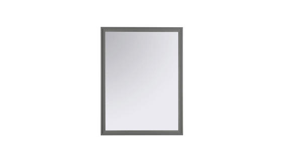 WANDSPIEGEL 34/45/1,5 cm  - Grau, Trend, Glas/Kunststoff (34/45/1,5cm) - Boxxx