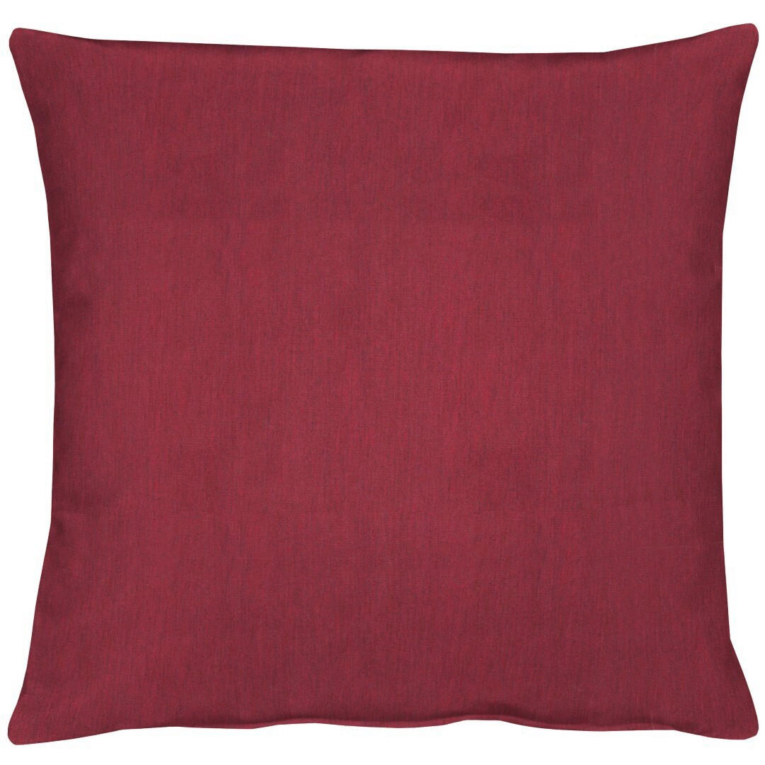 KISSENHÜLLE 48/48 cm  - Bordeaux, Basics, Textil (48/48cm) - Apelt