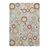 OUTDOORTEPPICH  für Terrasse und Balkon 120/170 cm Flowerdrops Multicolor  - Multicolor, Design, Textil (120/170cm) - WECON HOME