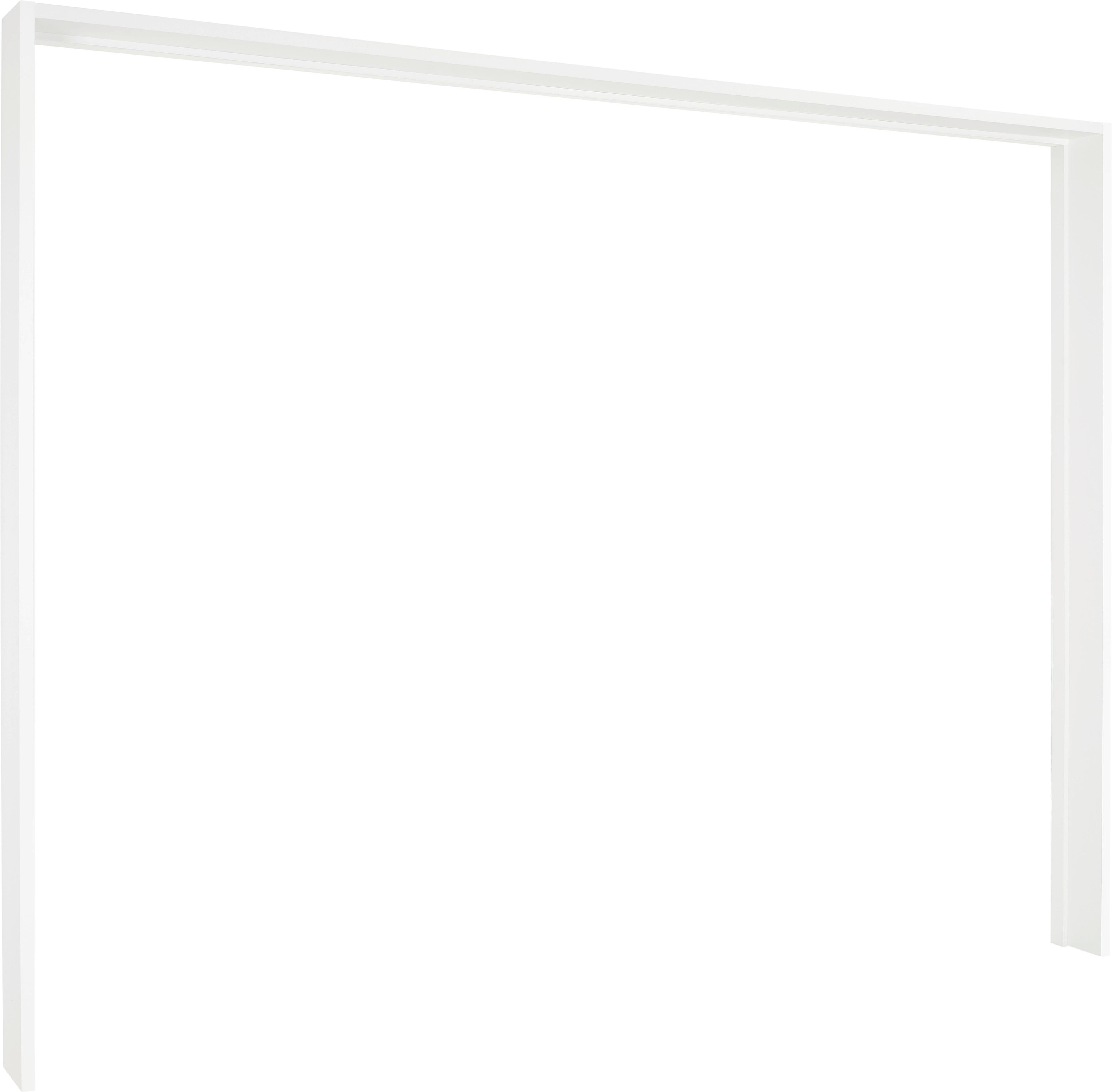 PASPARTOVÝ RÁM, bílá, 275,5/229,4/17,5 cm - bílá, Design, kompozitní dřevo (275,5/229,4/17,5cm) - Ti'me