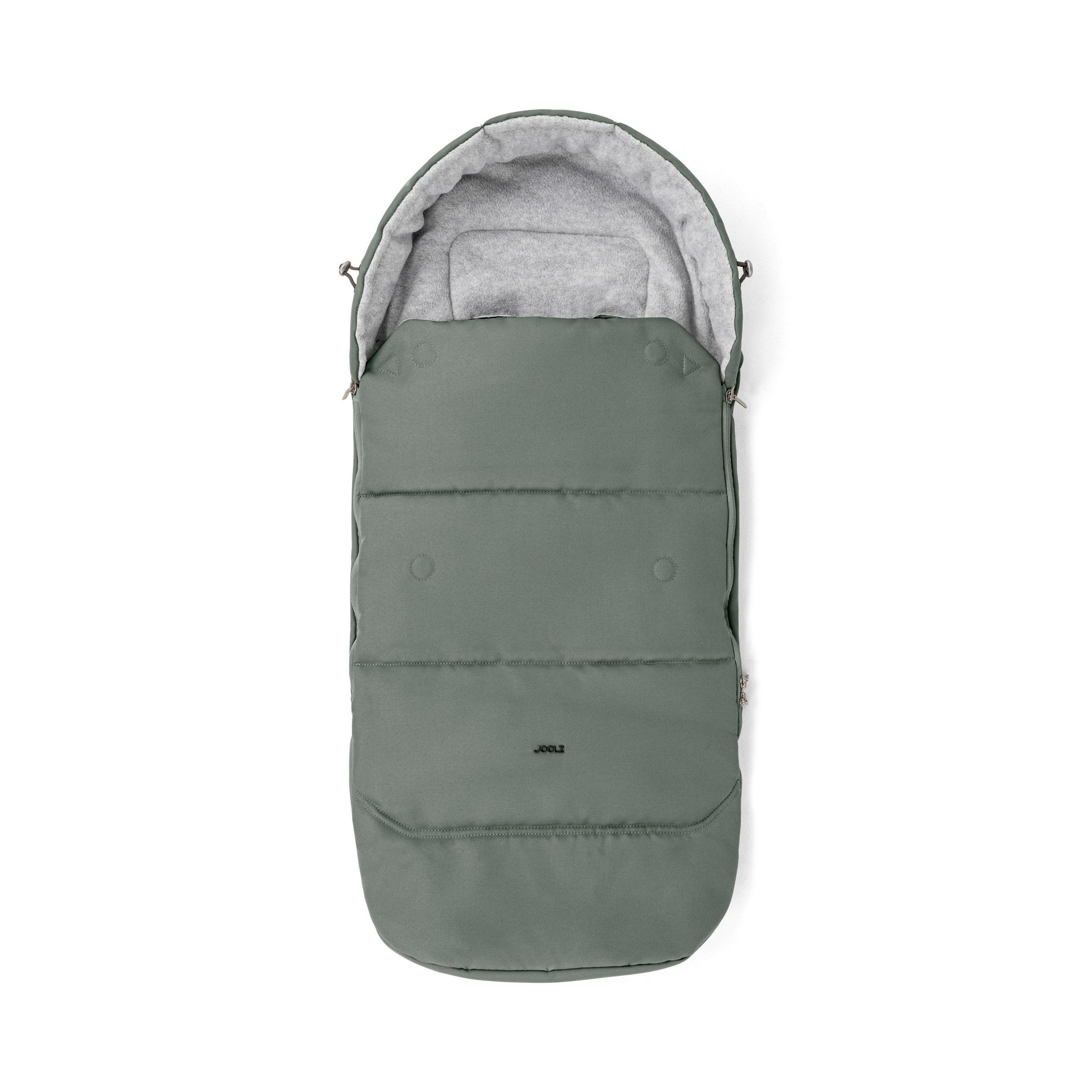 FUßSACK Uni  - Dunkelgrün, Basics, Textil (43/11/86cm) - Joolz