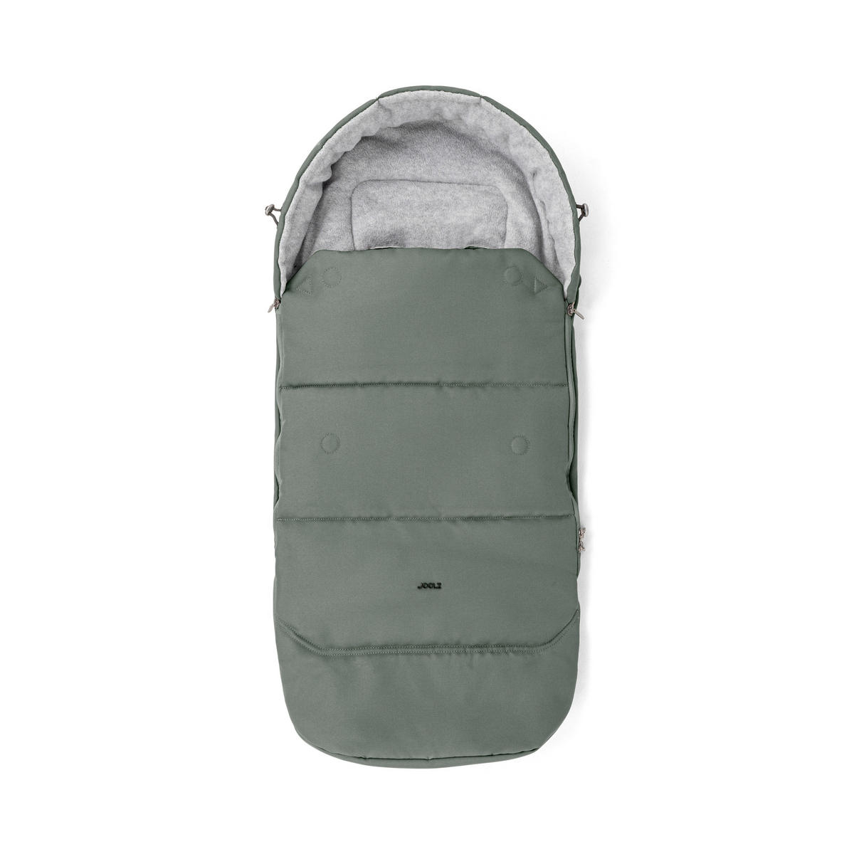 FUßSACK Uni  - Dunkelgrün, Basics, Textil (43/11/86cm) - Joolz