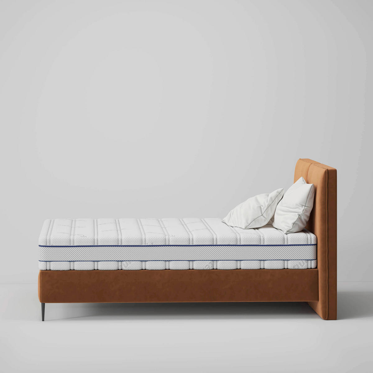 KALTSCHAUMMATRATZE Mood H3/H4 80/200 cm Höhe ca. 25 cm  - Weiß, Basics, Textil (80/200cm) - Livetastic