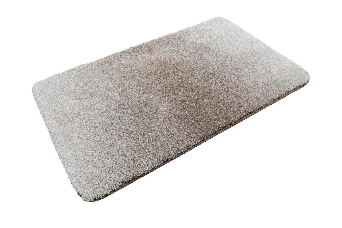 BADTEPPICH Taupe 60/100 cm  - Taupe, Basics, Kunststoff/Textil (60/100cm) - WECON HOME