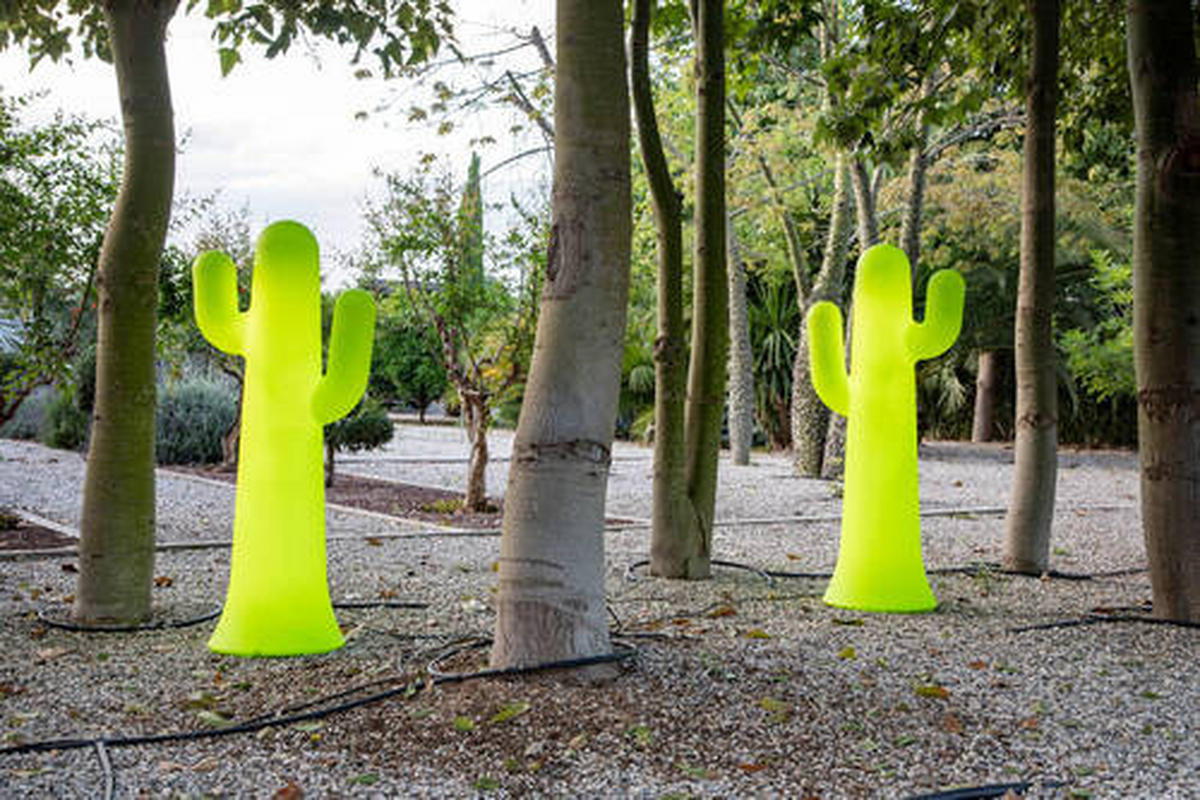 AUßENSTEHLEUCHTE PANCHO 61/139/43 cm   - Transparent, Basics, Kunststoff (61/139/43cm) - New Garden