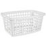 WÄSCHEKORB - Weiß, Basics, Kunststoff (56/39/22cm) - Plast 1 WÄSCHEKORB - Weiß, Basics, Kunststoff (56/39/22cm) - Plast 1