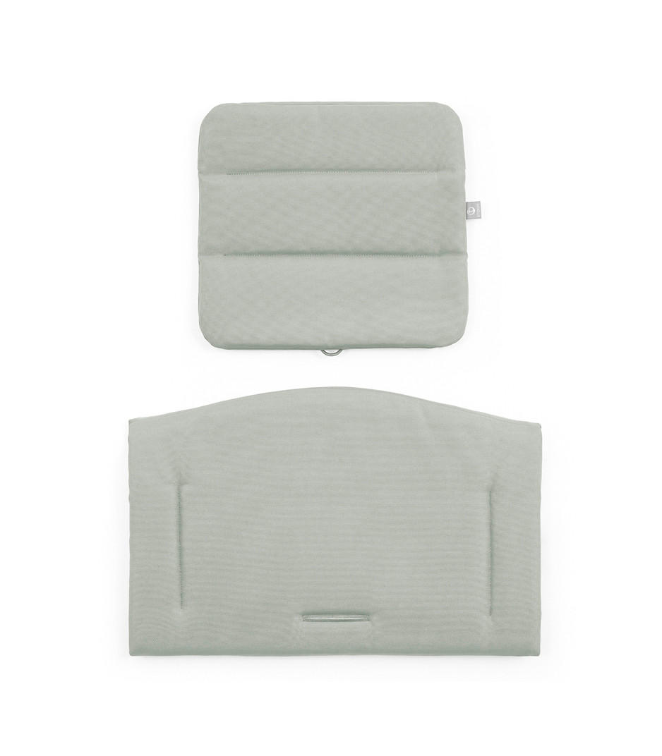 HOCHSTUHLEINLAGE  - Salbeigrün, Basics, Textil (27cm) - Stokke